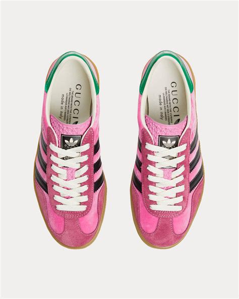 adidas x gucci wmns gazelle 'pink velvet'|adidas x gucci gg monogram.